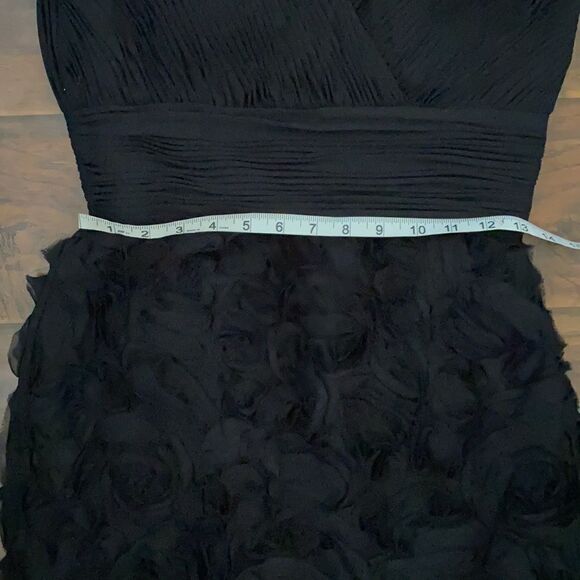 JS Collections Black Strapless Detailed Dress - Picture 10 of 11